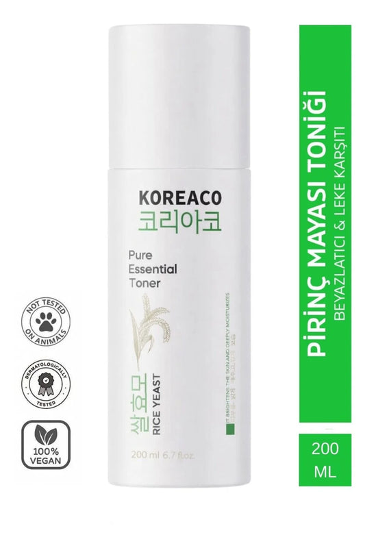KOREACO Rice Yeast Pure Essential Toner-150ml