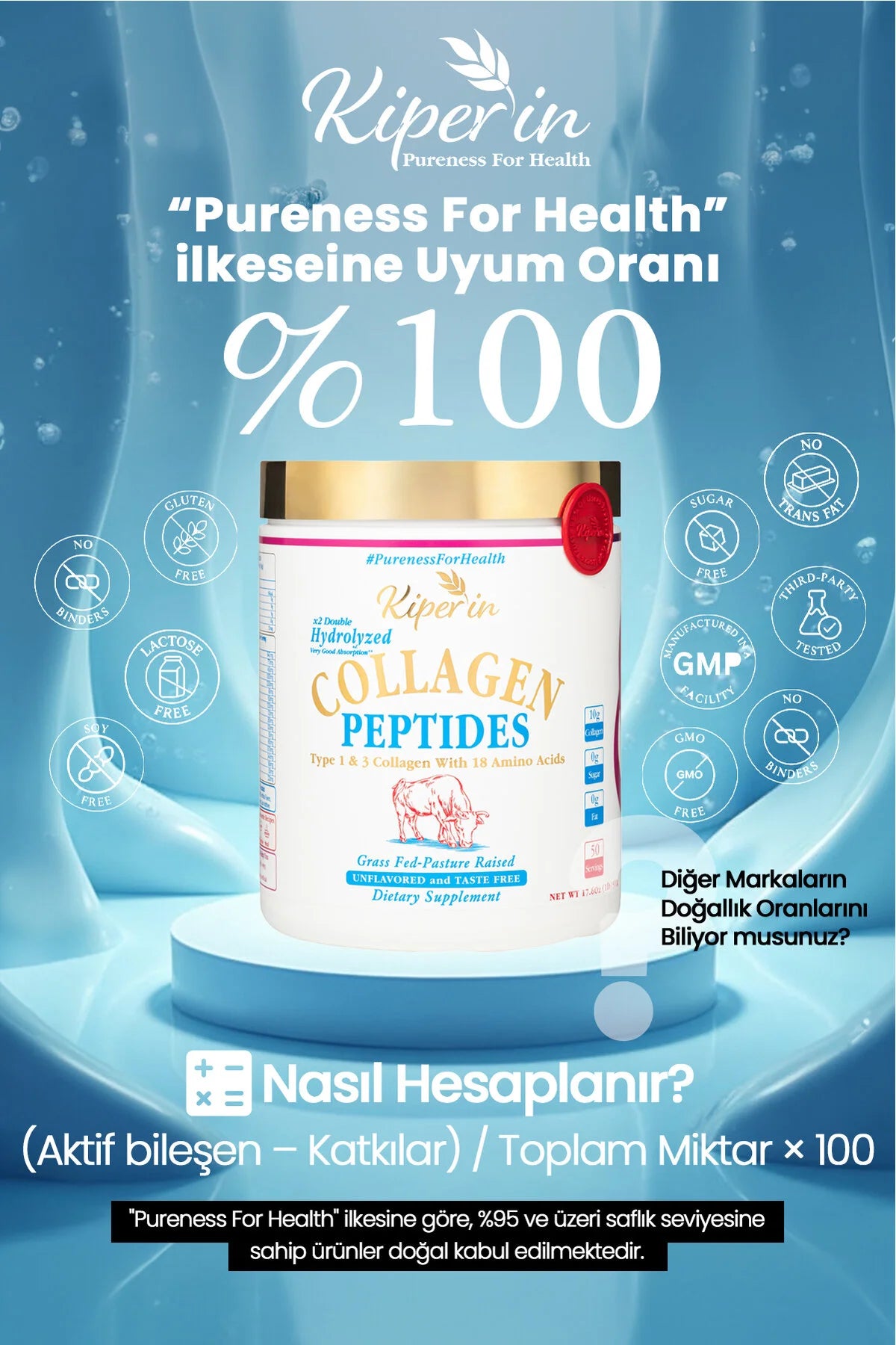 Kiperin Collagen Peptides-500gr