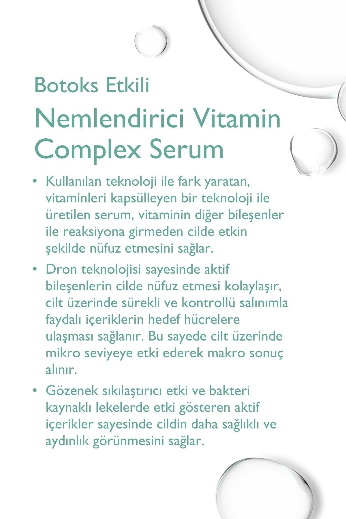 BAGA Moisturizing Vitamin Complex Serum – Hydraterend Vitamine Serum met Vitamine C & Hyaluronic Acid 30ml