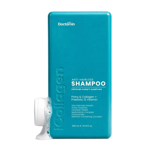 Doctamin Anti-Haaruitval Shampoo – Met Collageen, Biotine, Keratine & Plantenextracten – 300 ml