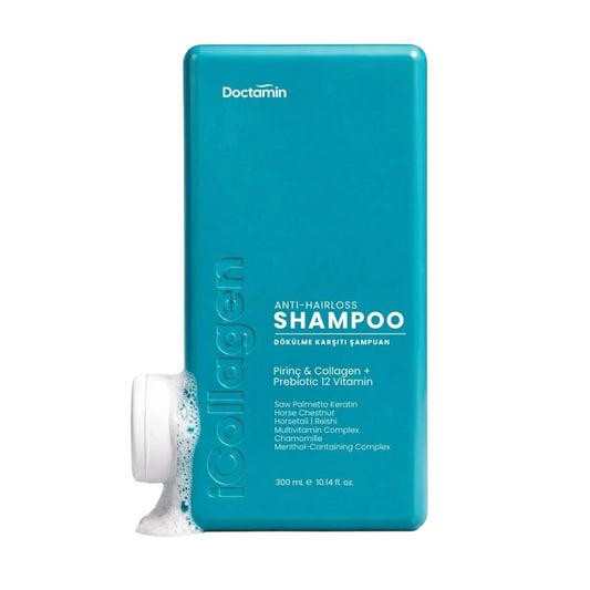 Doctamin Anti-Haaruitval Shampoo – Met Collageen, Biotine, Keratine & Plantenextracten – 300 ml