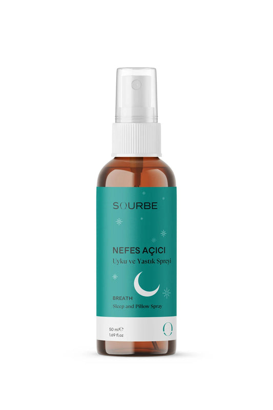 Sourbe Neusverfrisser Slaap & Kussen Spray 50 ml – Natuurlijk Ademhalen & Diepe Slaap