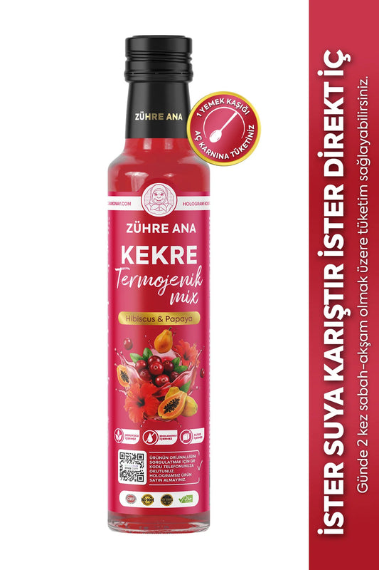 Zühre Ana Kekre Thermogenic Mix Hibiscus & Papaya 250 ml