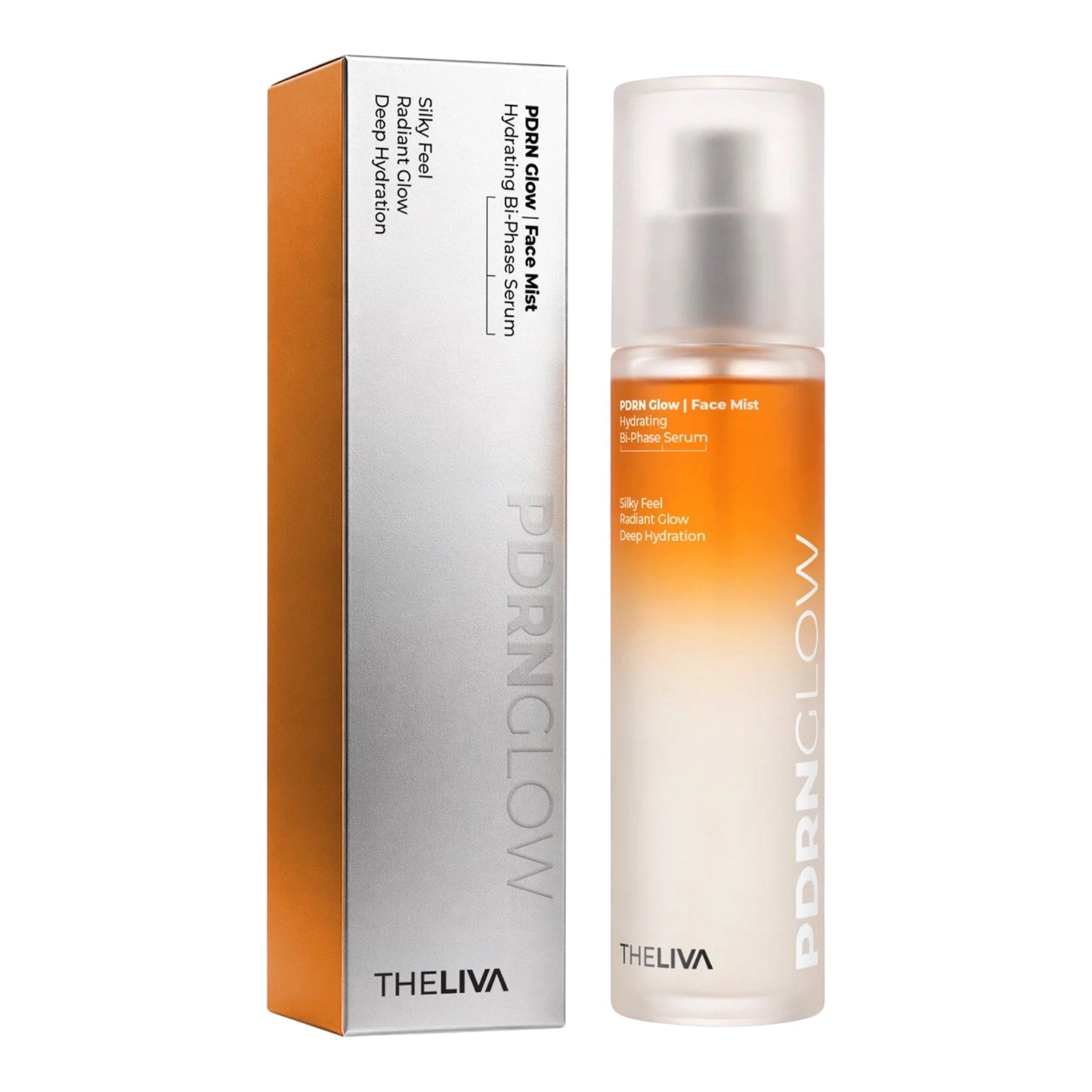 Theliva PDRN Glow Face Mist Hydrating Bi-Phase Serum 120 ml