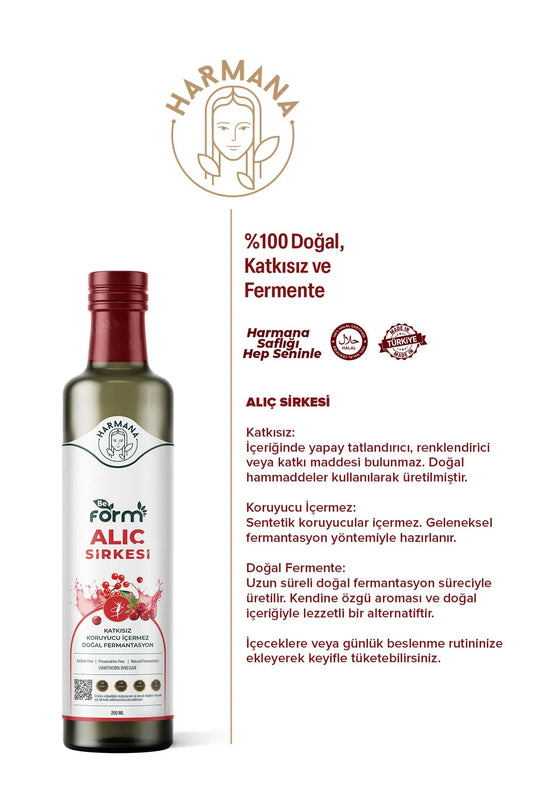 Harmana Be Form Meidoornazijn – Alıç Sirkesi – 250 ml