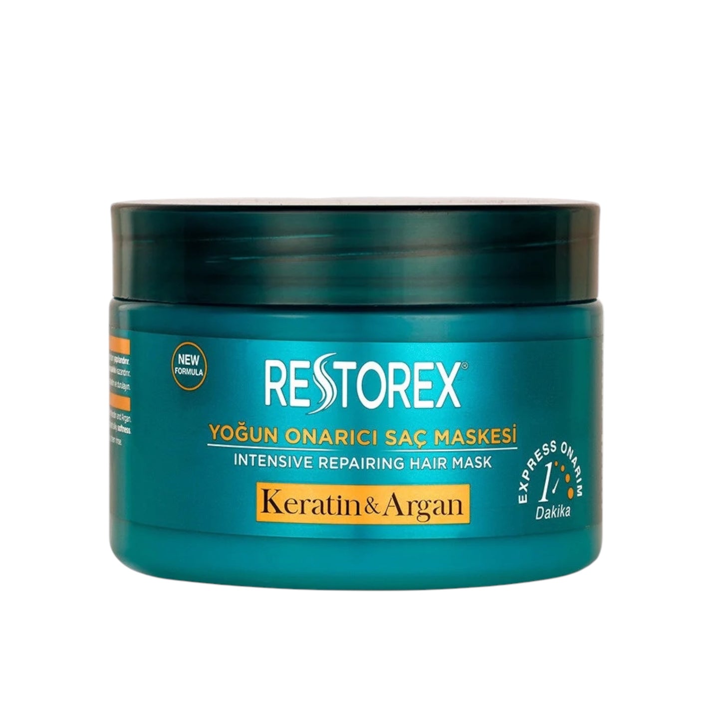 Restorex Keratin & Argan Haarmasker 300ml | Intensief Herstellend voor Beschadigd Haar