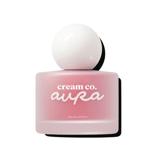 Cream Co. Aura Eau de Parfum 50 ml – Damesparfum met Vanille, Roze Peper, Jasmijn & Sandelhout