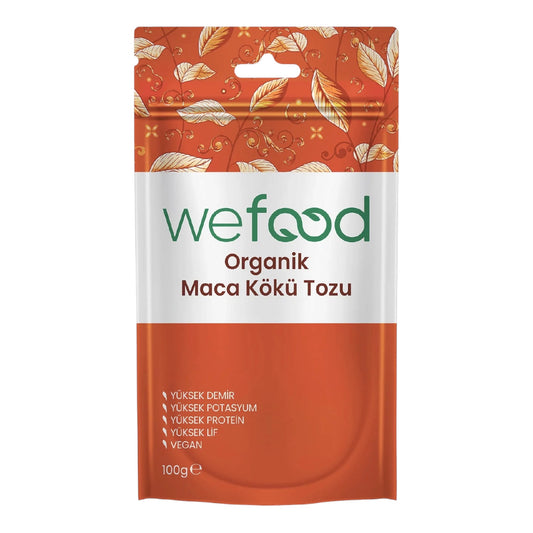 Wefood  Maca Wortelpoeder – 100 g – 100% Maca – Vegan – Vezelrijk