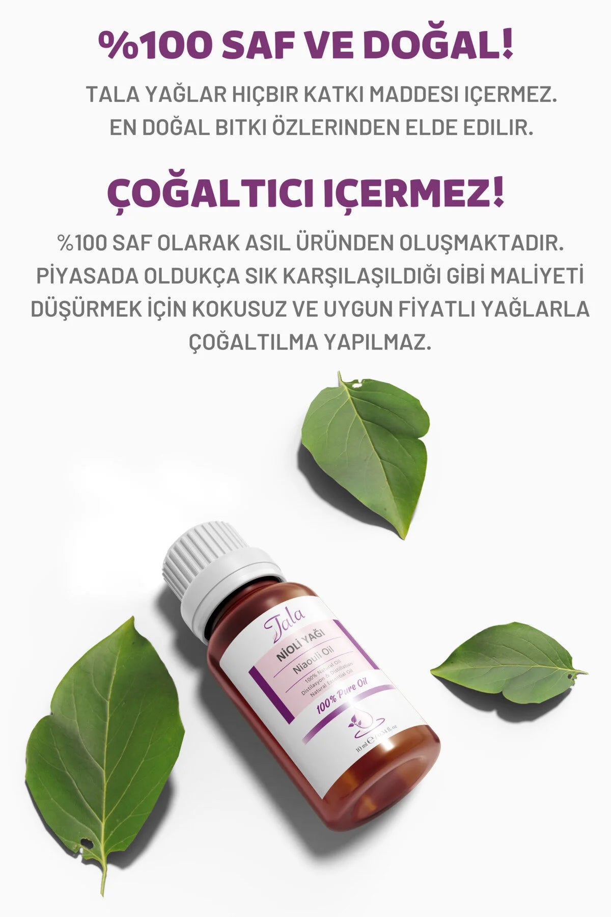 Tala Niaouli Olie 10 ml | 100% Pure Essentiële Olie | Melaleuca Viridiflora