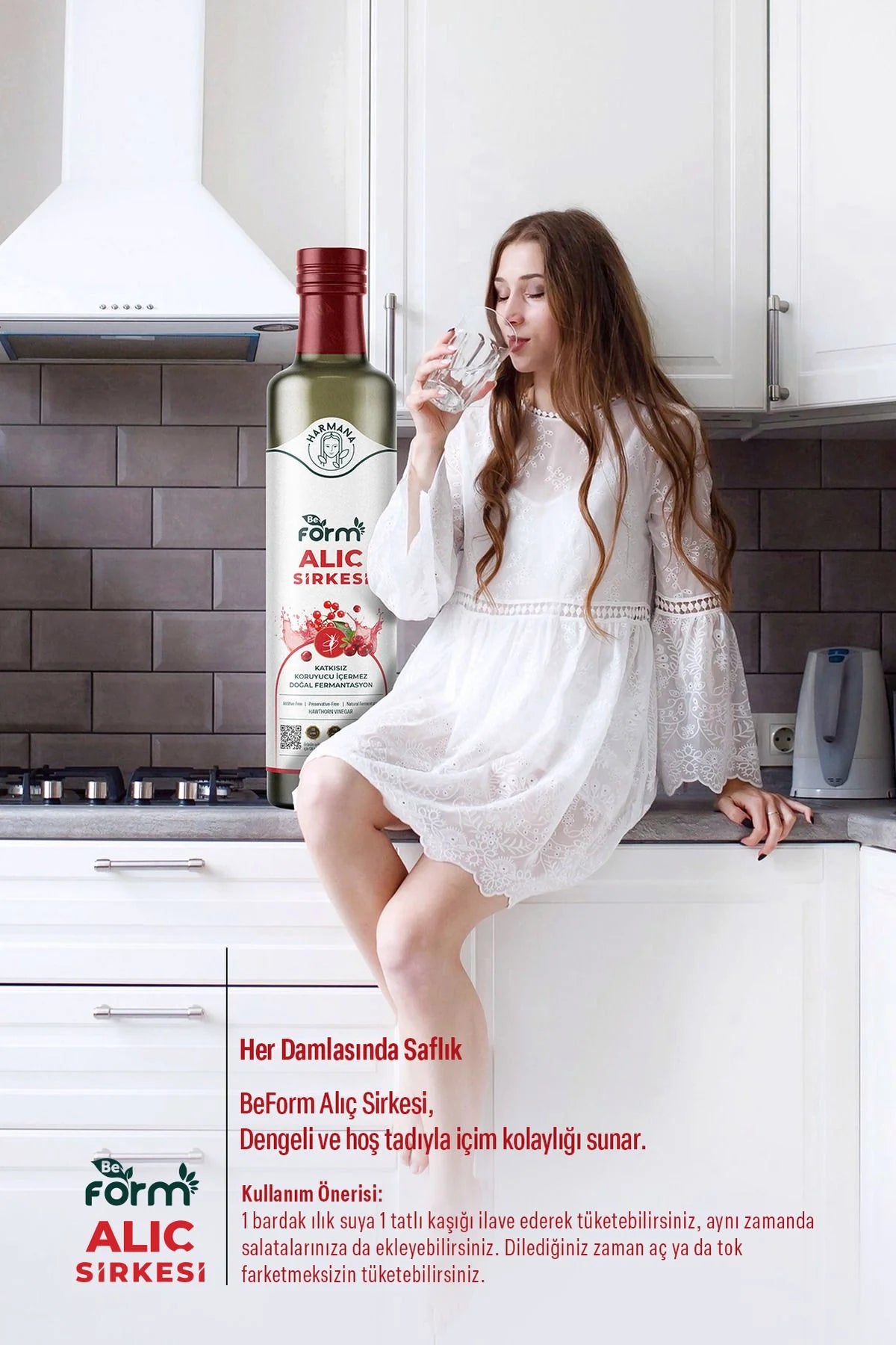 Harmana Be Form Meidoornazijn – Alıç Sirkesi – 250 ml