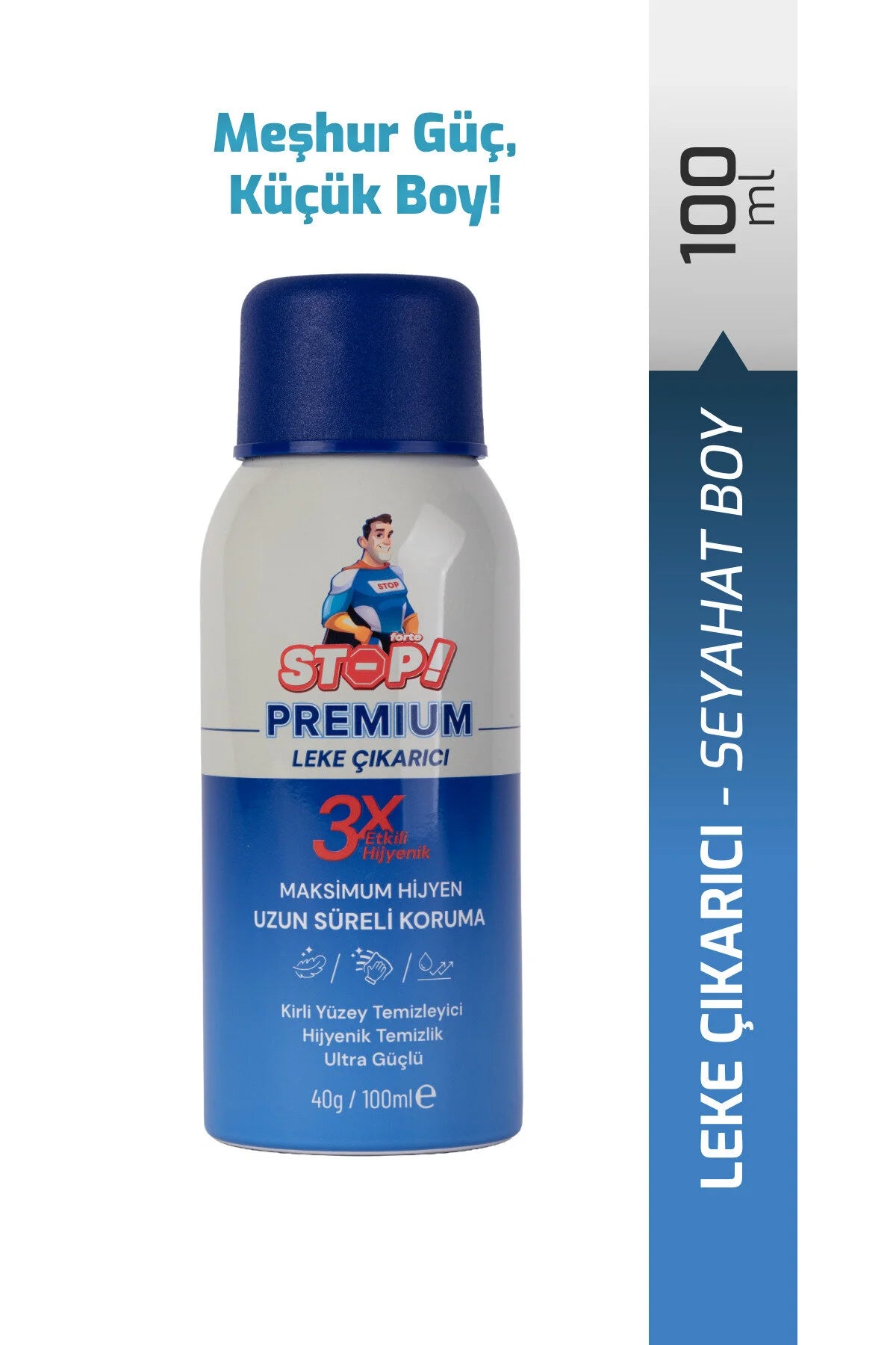 Stop Forte Premium Leke Çıkarıcı – Vlekverwijderaar voor Kleding, Bekleding & Tapijt – 100 ml