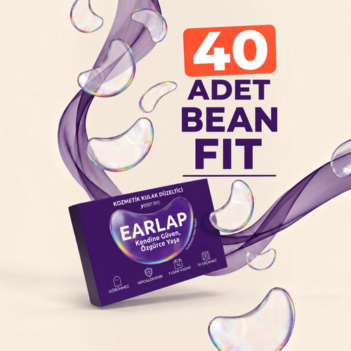 EARLAP Bean Fit Beauty Tapes | Transparante Cosmetische Oorcorrectie Strips | 40 Stuks