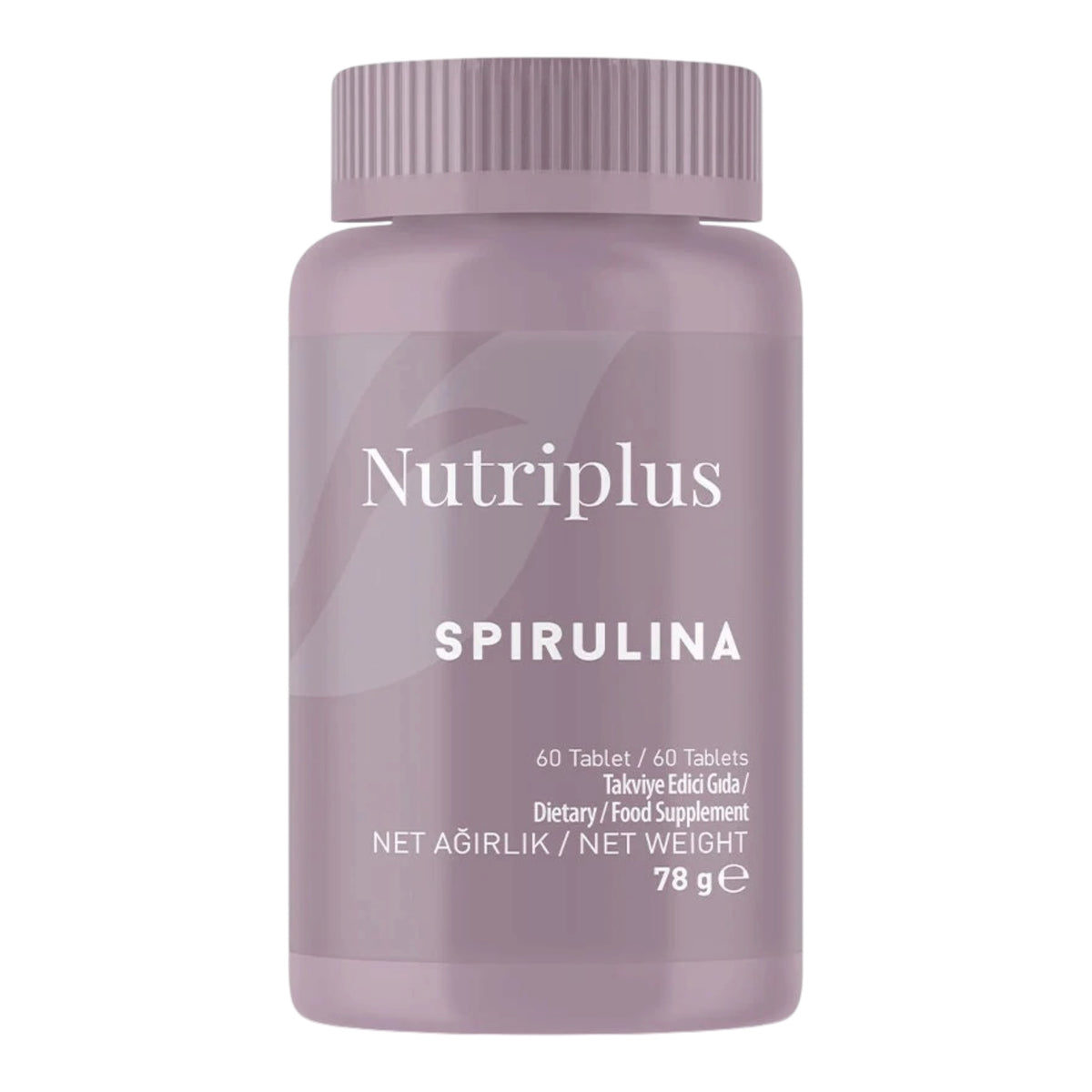 Nutriplus Spirulina – Spirulina Extract 1000 mg per Dag – Voedingssupplement – 60 Tabletten