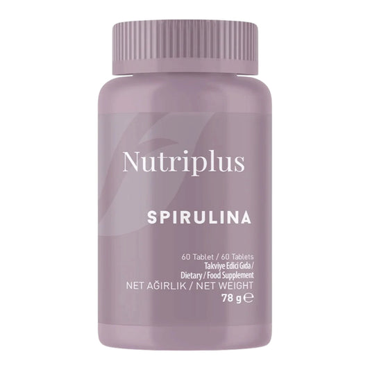 Nutriplus Spirulina – Spirulina Extract 1000 mg per Dag – Voedingssupplement – 60 Tabletten