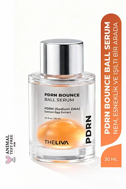 Theliva PDRN Bounce Ball Serum – Gezichtsserum met PDRN, Zalm Ei-Extract, Hyaluronzuur & Centella Asiatica – 30 ml