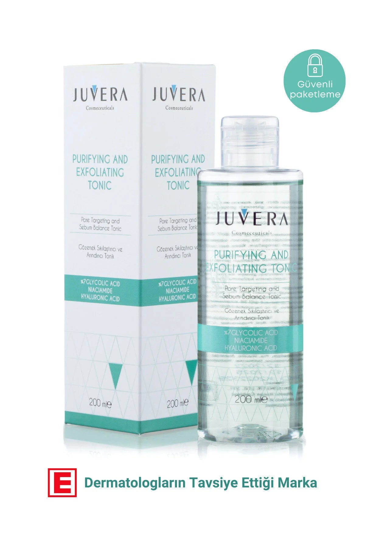 Juvera Purifying & Exfoliating Tonic 200 ml – Glycolzuur Gezichtstonic