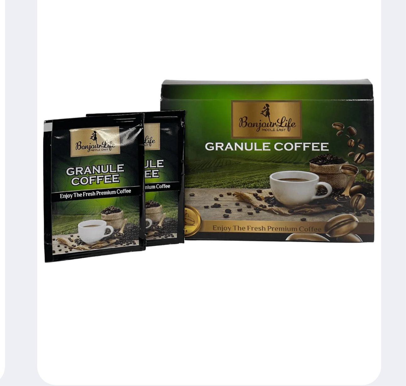 BonjourLife - Granule Coffee - Detox Koffie 30 stuks
