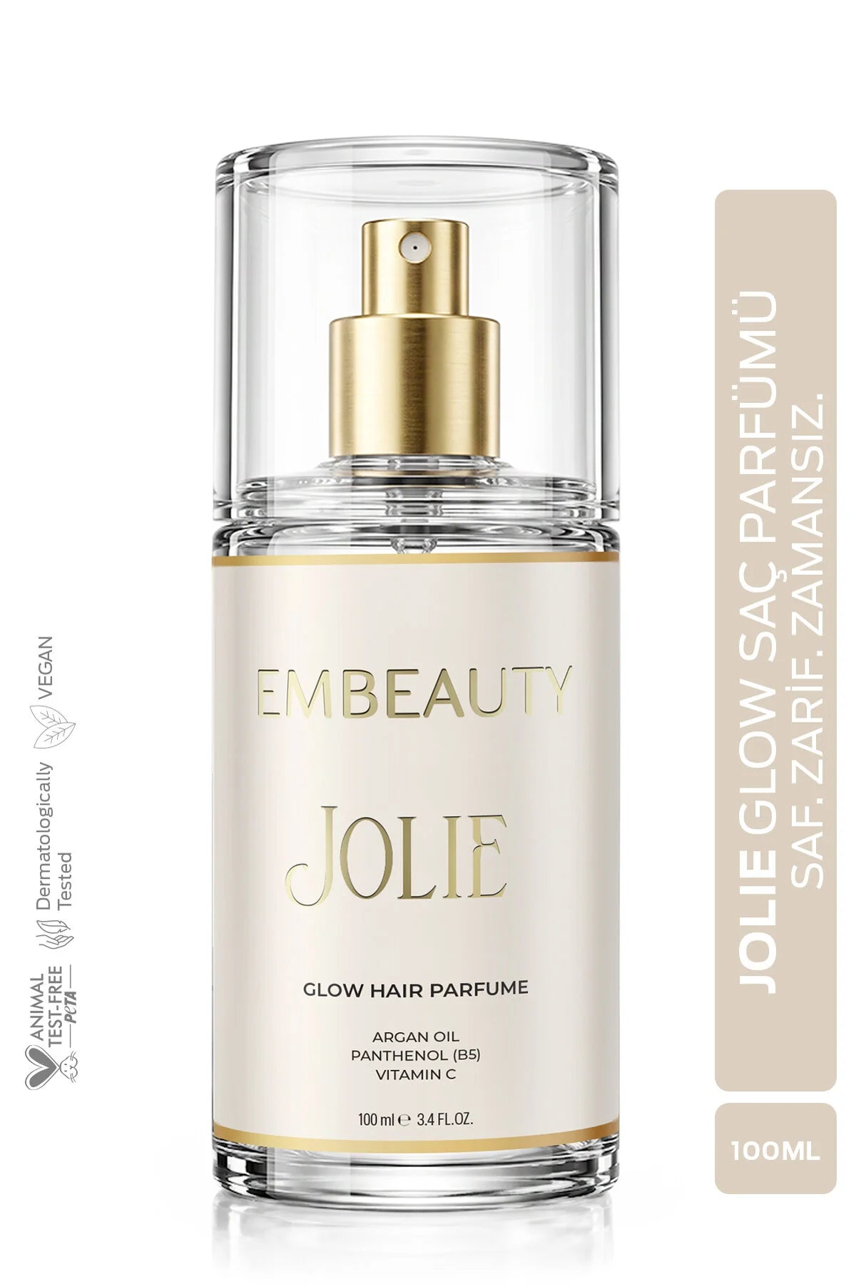 Embeauty Jolie Glow Haarparfum – Met Arganolie, Panthenol B5 & Vitamine C – 100 ml