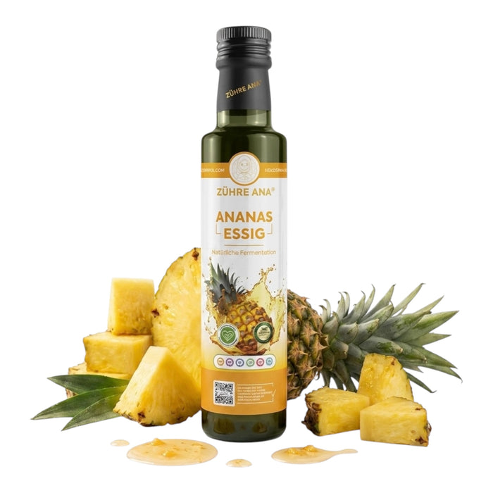 Zühre Ana Ananas Azijn 500 ml |Natuurlijk Gefermenteerde