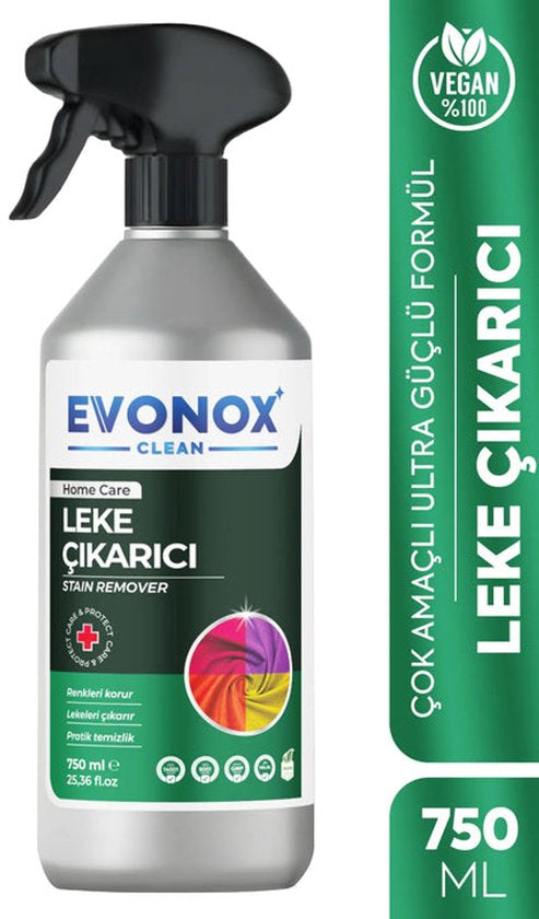 Evonox Clean Vlekkenverwijderaar – Stain Remover voor Textiel en Stoffen – Kleurbeschermend – 750 ml
