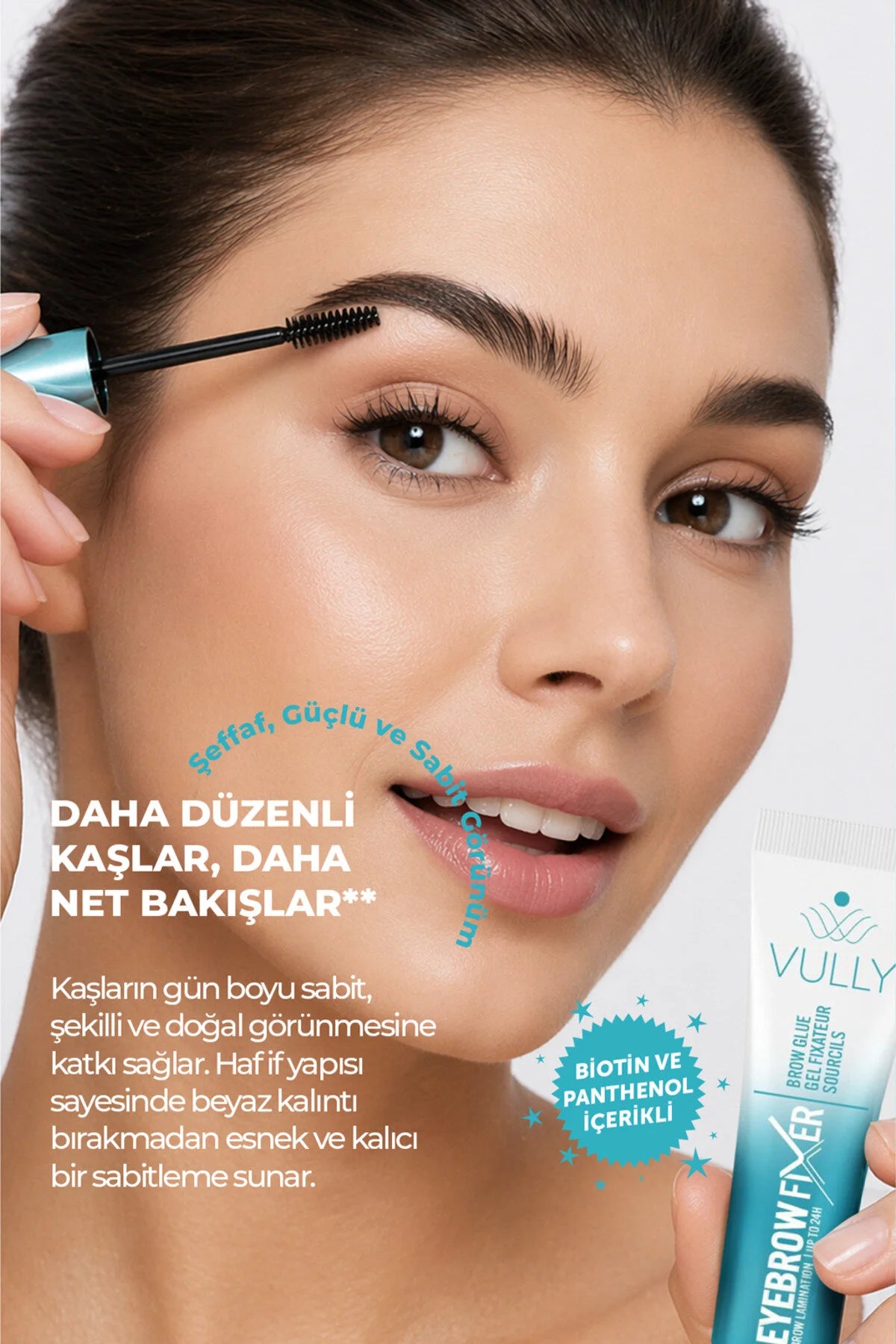 VULLY Eyebrow Fixer Brow Glue Gel – 24H Brow Lamination Effect