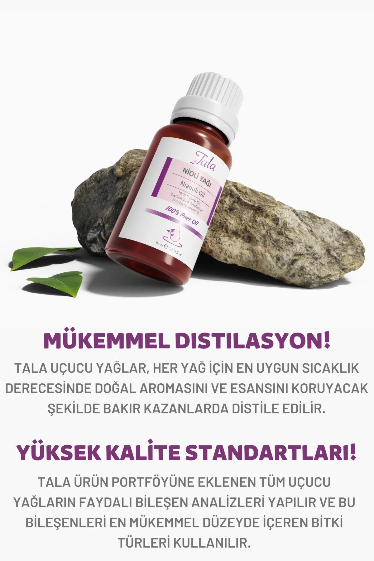 Tala Niaouli Olie 10 ml | 100% Pure Essentiële Olie | Melaleuca Viridiflora