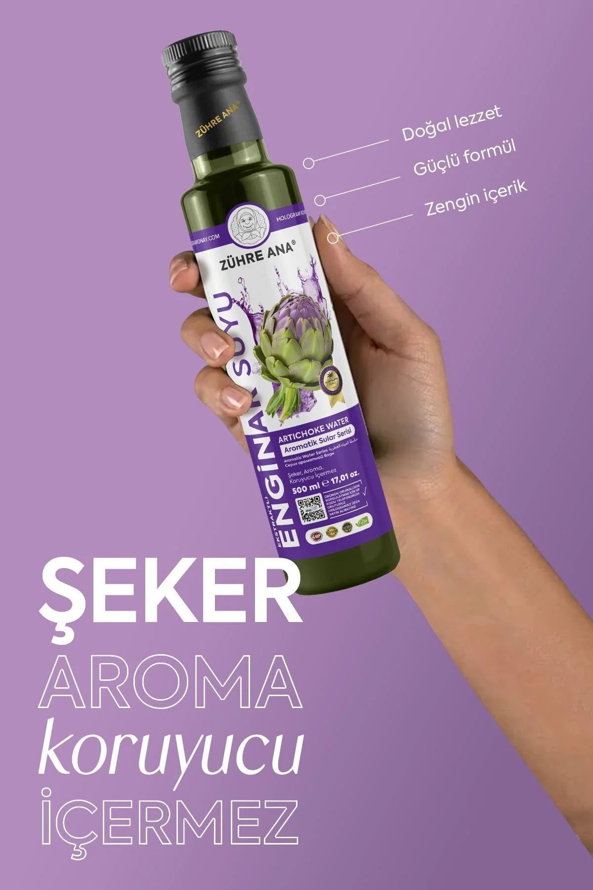 Zühre Ana Artisjokwater Extract 500 ml