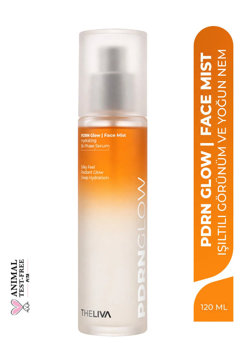 Theliva PDRN Glow Face Mist Hydrating Bi-Phase Serum 120 ml