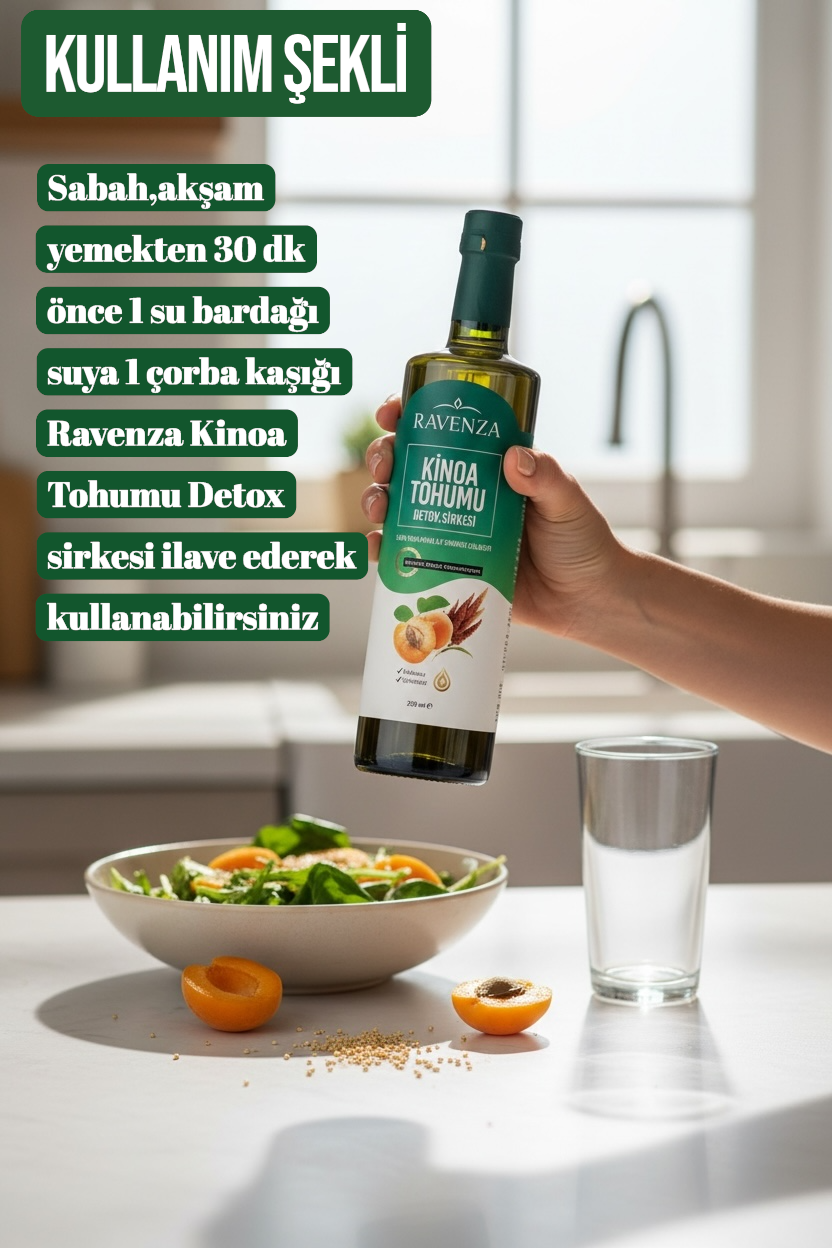 Ravenza Quinoazaad Azijn – Natuurlijk Gefermenteerd