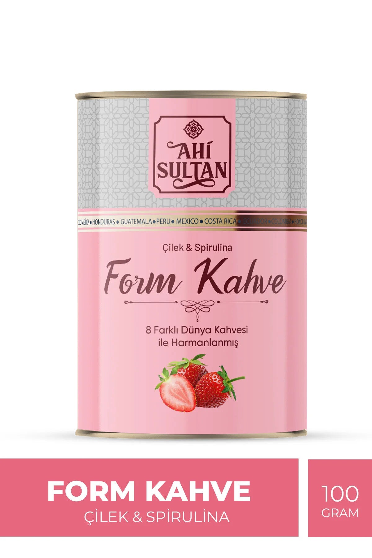 Ahi Sultan Aardbei & Spirulina Koffie 100g