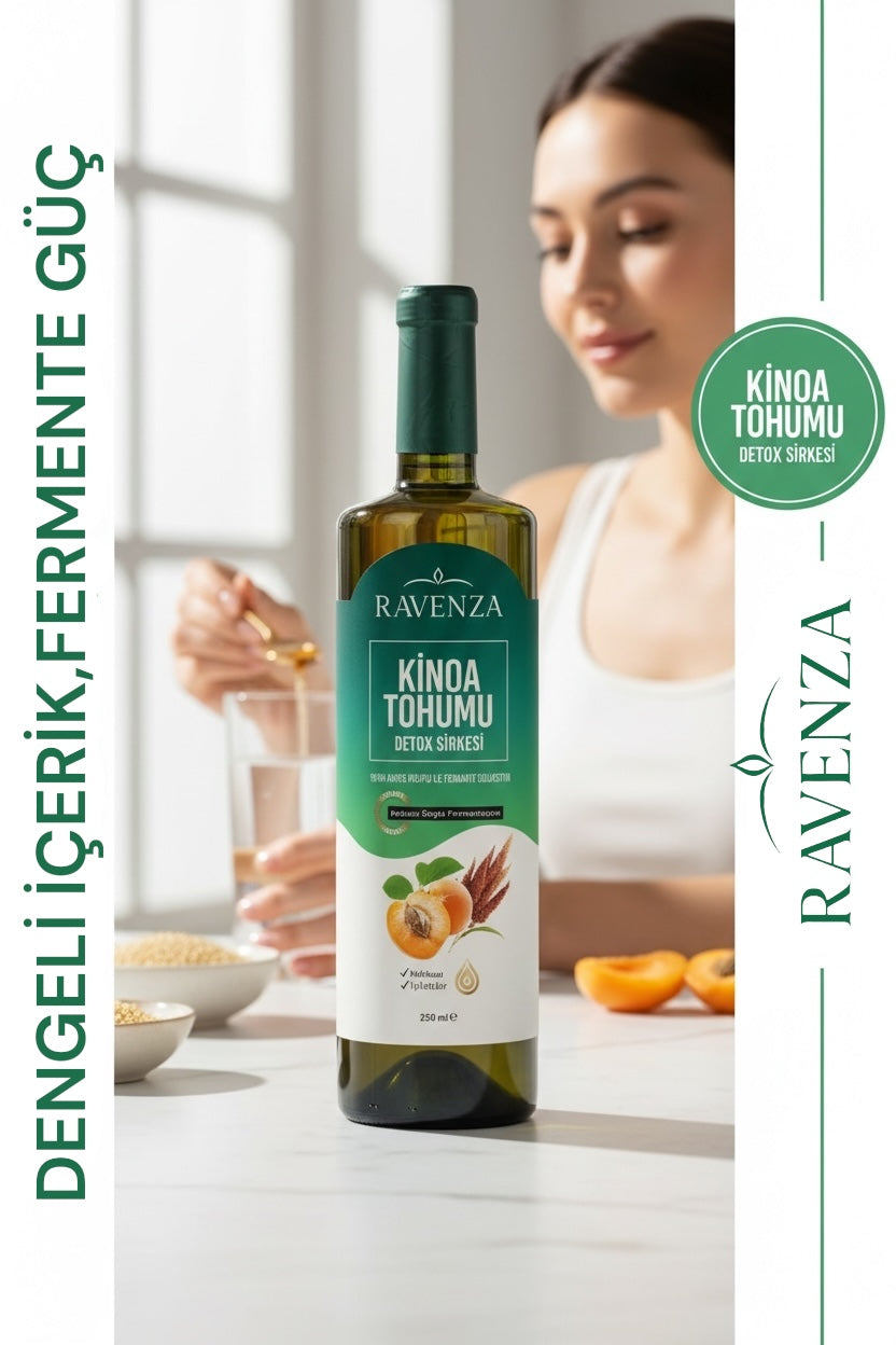 Ravenza Quinoazaad Azijn – Natuurlijk Gefermenteerd