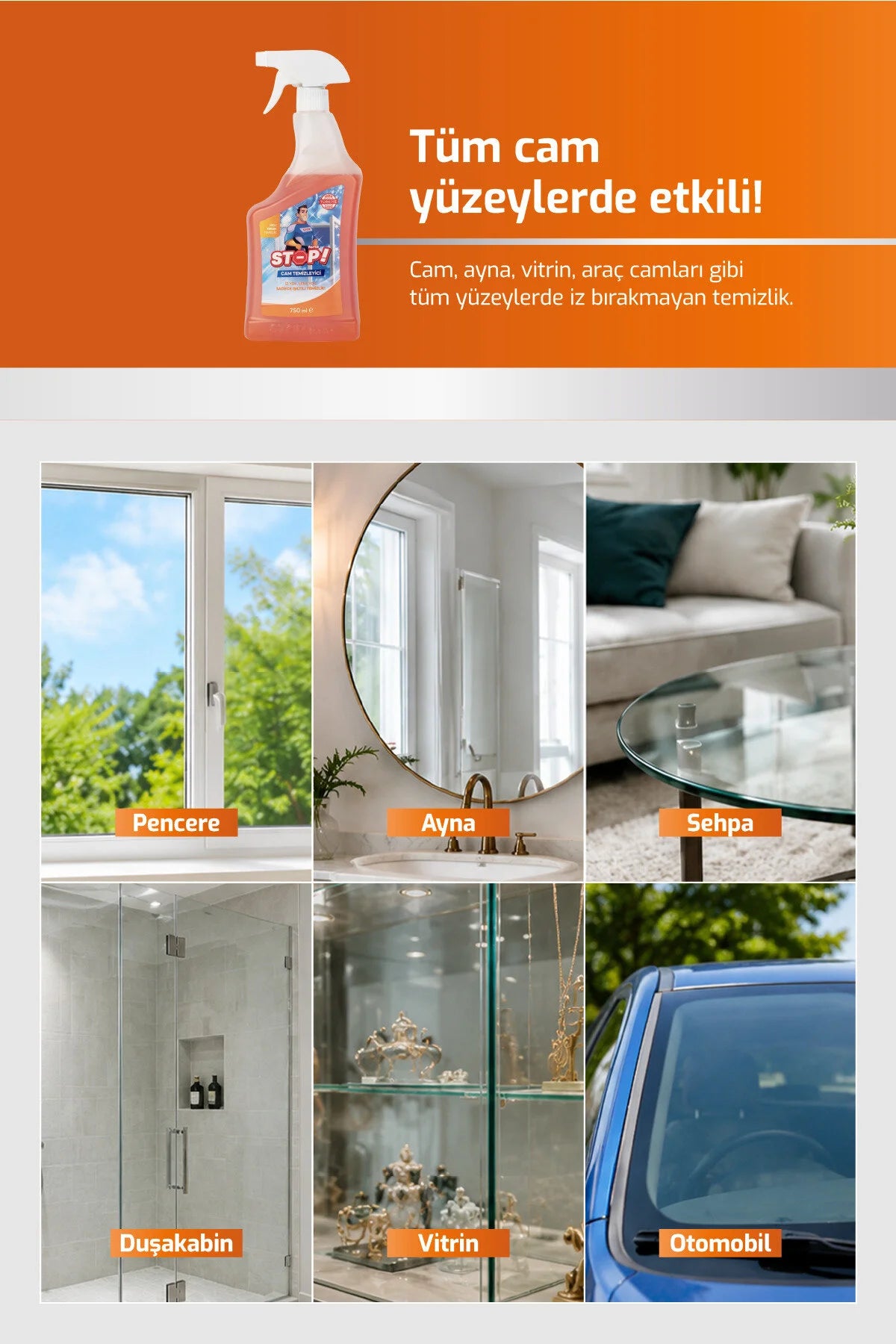 STOP Forte Glasreiniger 750 ml