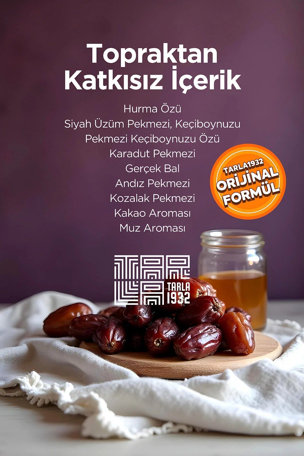 Tarla 1932 Sıska Şurubu – Kruiden- en Vruchtenextract Siroop met Dadel, Druivenmelasse & Johannesbrood – 250 ml