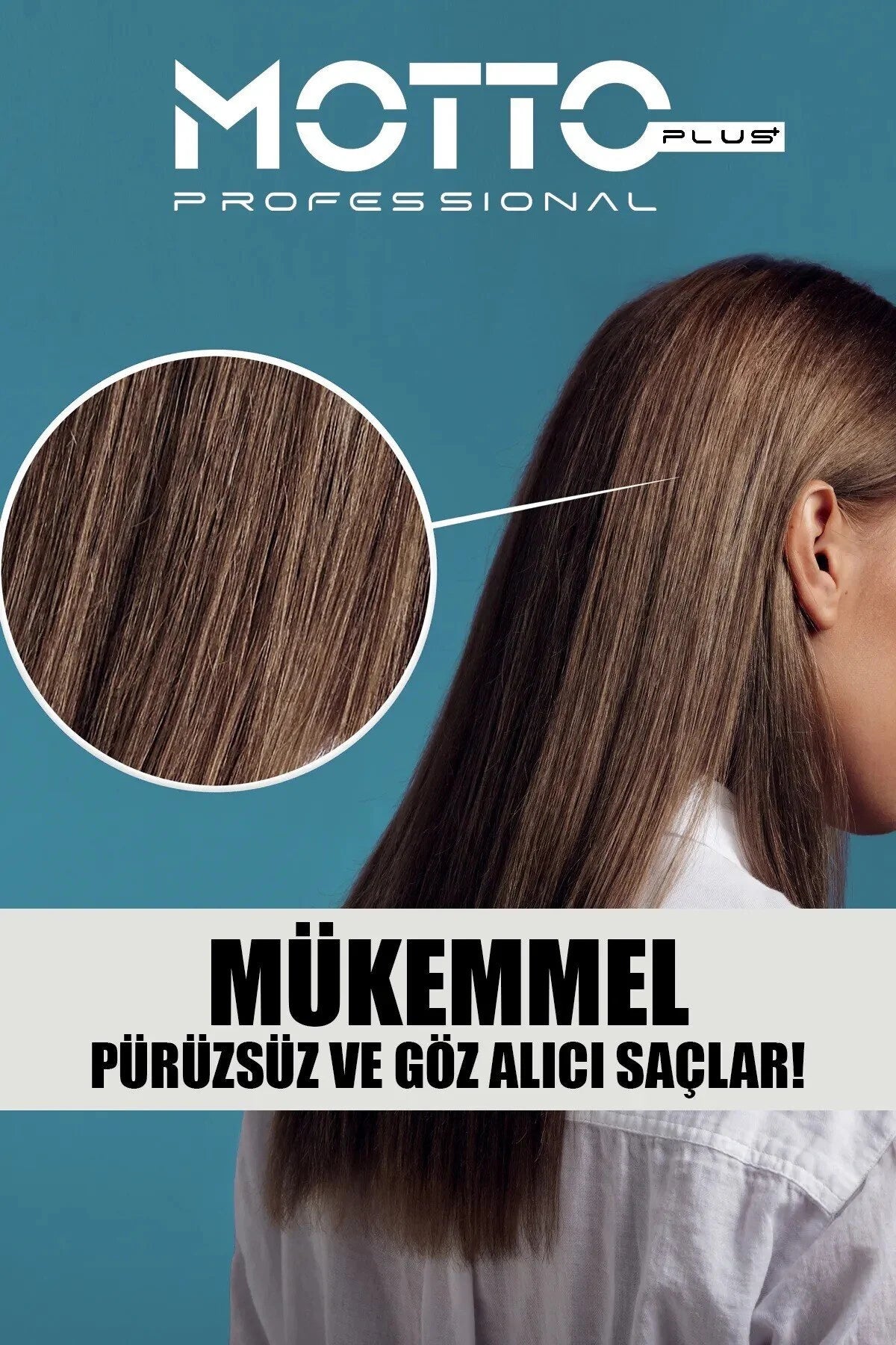 Motto Plus Professional Keratin Hair Mask Salt Free 2in1 – Haarmasker & Crème – Voor Beschadigd en Droog Haar – Keratine, Arganolie & Panthenol – 500 ml