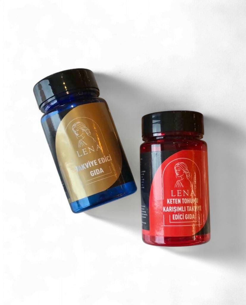 LENA Capsules - Lena Forx5 Voedingssupplement voor gewichtsverlies op basis van kruiden voor 30 dagen (2 Flessen)