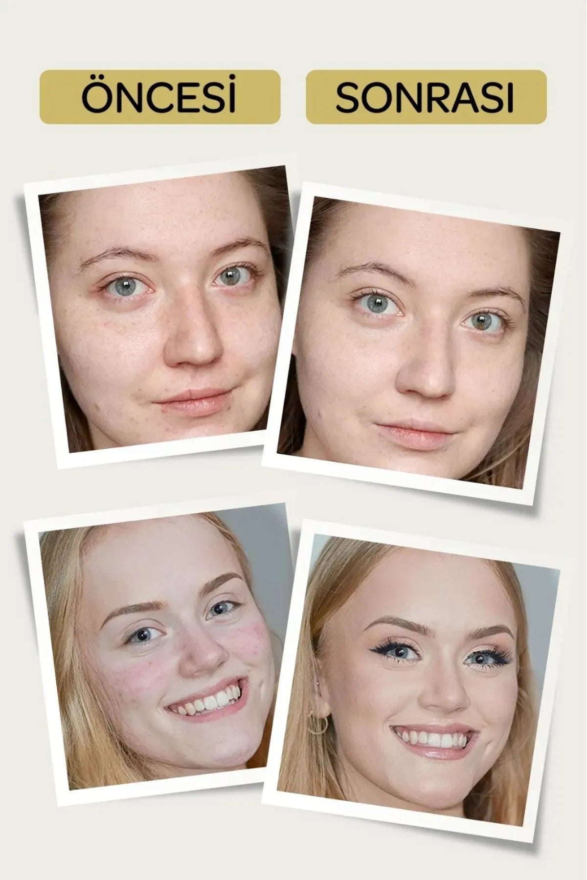ORNATE Magic Face Foundation 24 uurseffect - Anti-Blemish - Anti-Rimpel - Collageen - Hyaluronzuur - SPF 25 Waterbestendig - SPF 25 Zonnebrandcrème - Anti-vlekken - Anti-veroudering - Hydrateert - Voor alle huid 50 ml