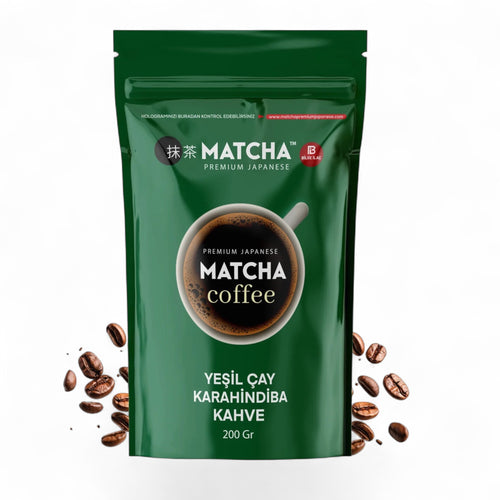 Matcha Premium Japanse Coffee met Groene Thee en Paardebloem (Kara Hindiba) 200 gram