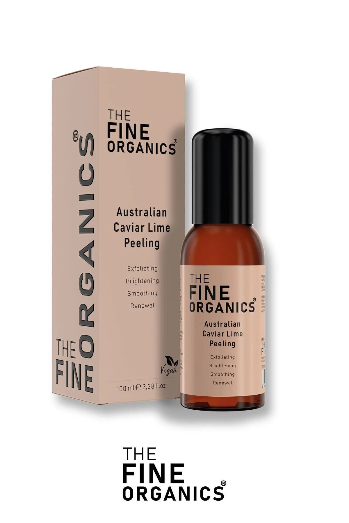 The Fine Organics Australian Caviar Lime Peeling 100ml – Exfoliërende & Verhelderende Peeling