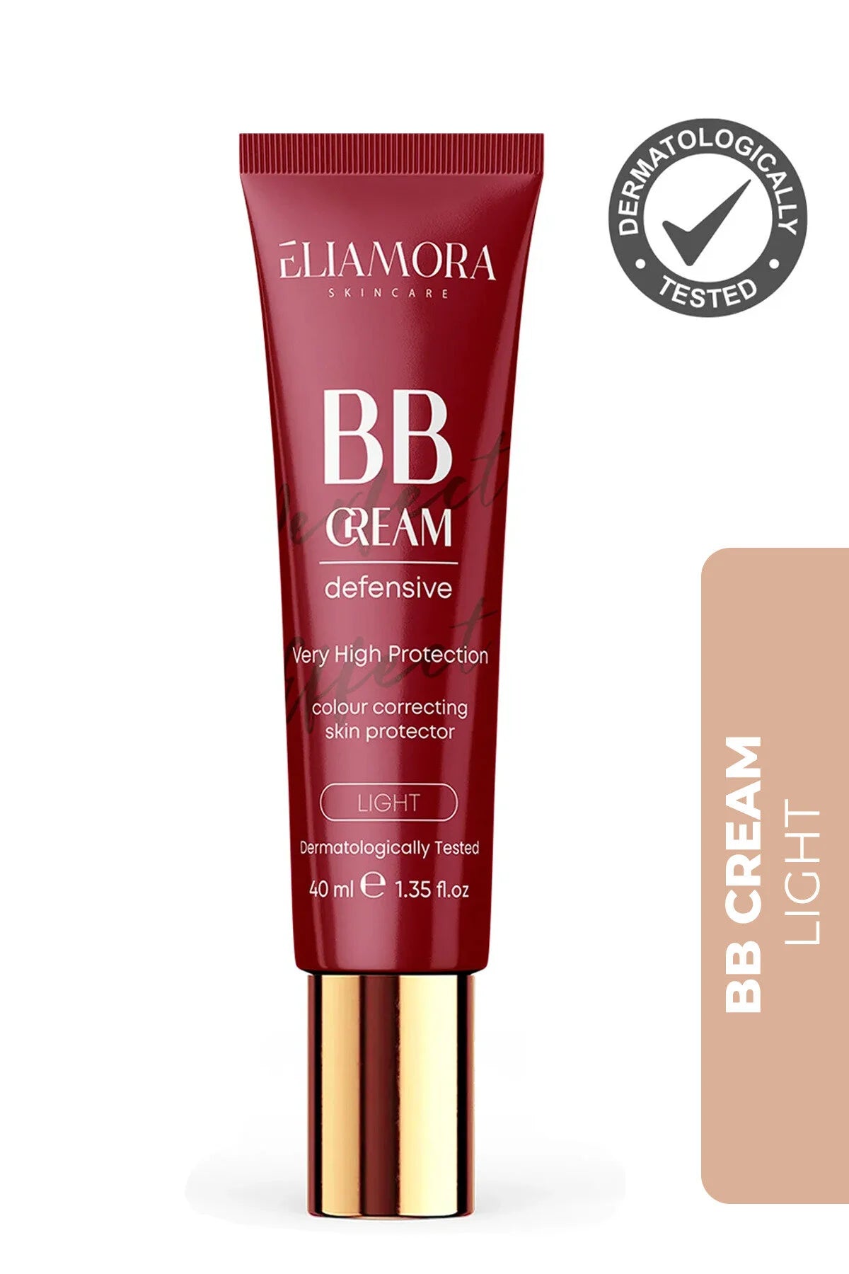 Eliamora BB Cream Defensive SPF50+ Light 40 ml | BB Cream met Zeer Hoge UVA/UVB Bescherming