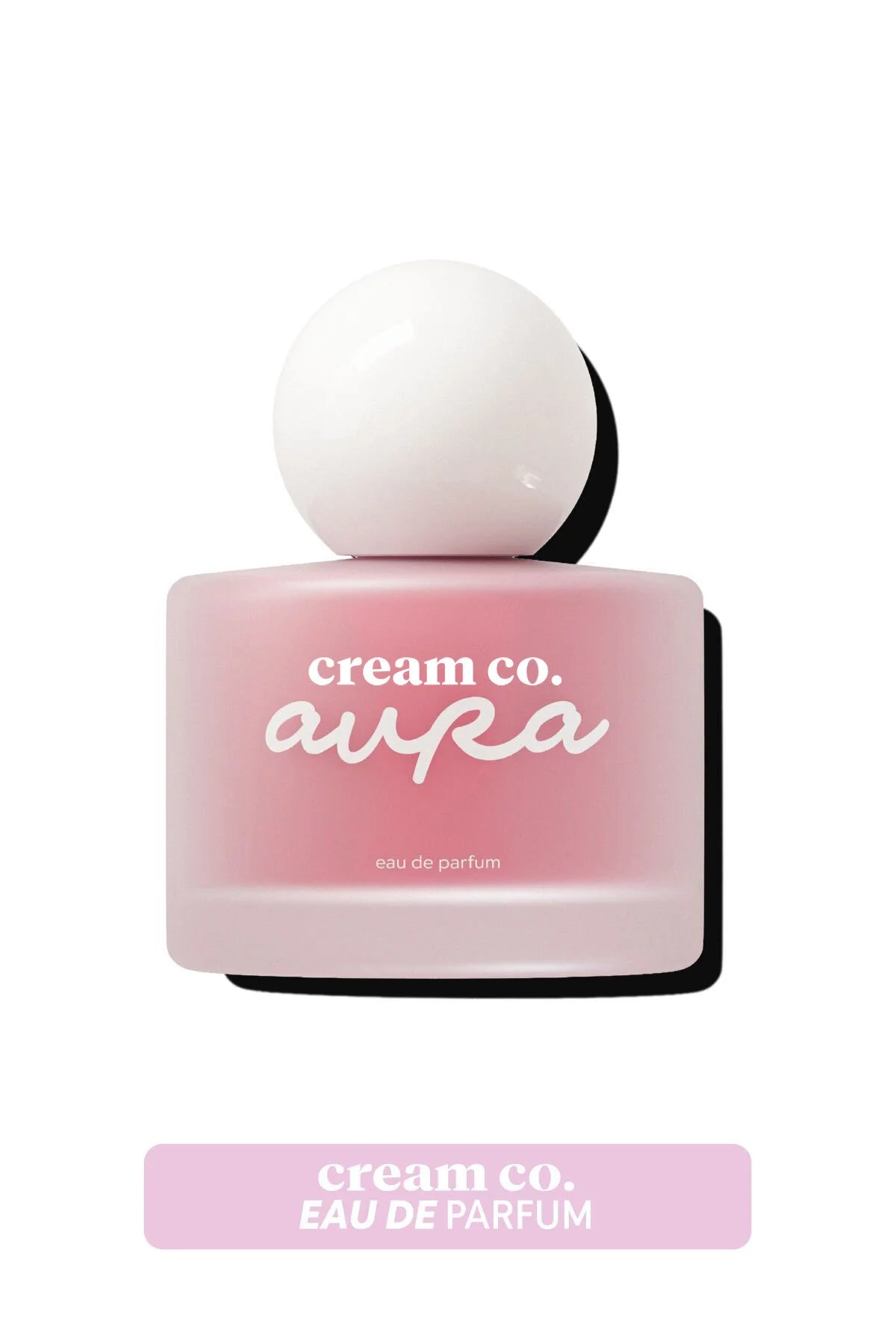 Cream Co. Aura Eau de Parfum 50 ml – Damesparfum met Vanille, Roze Peper, Jasmijn & Sandelhout
