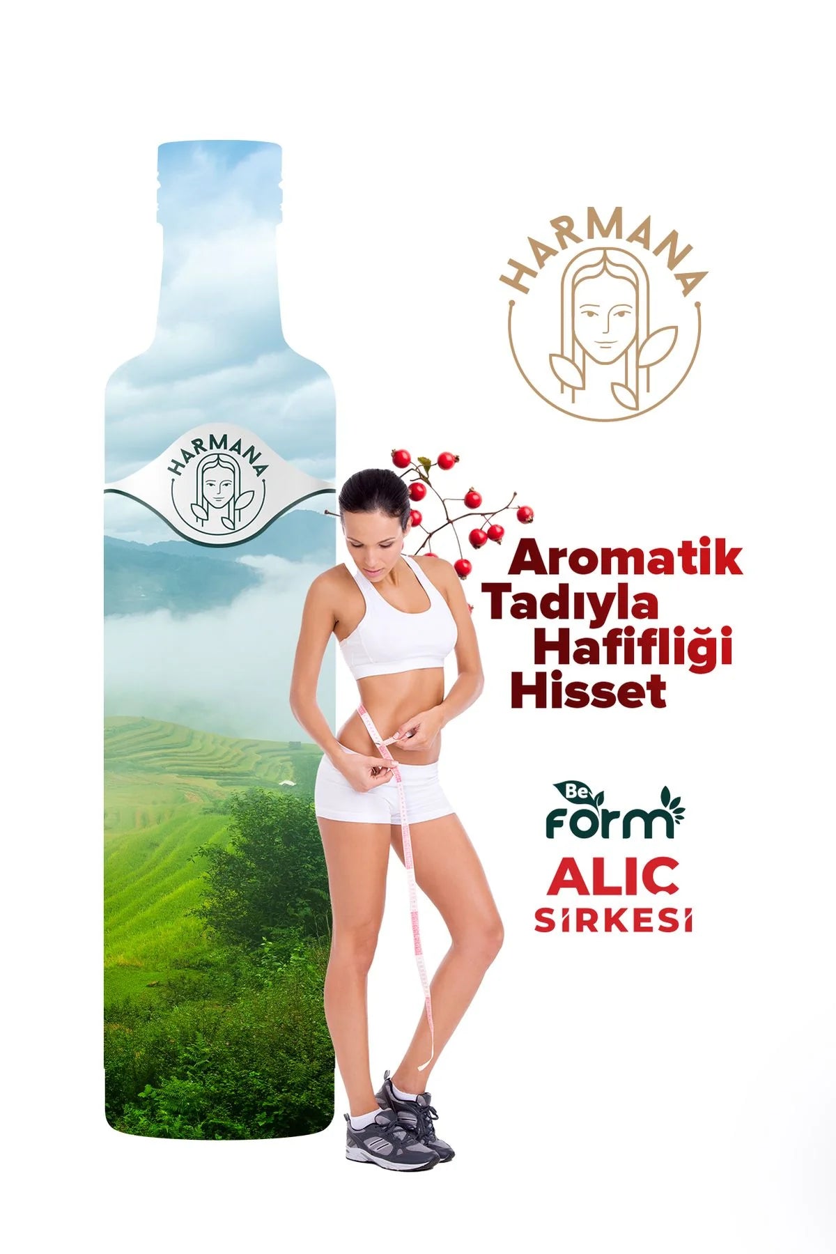 Harmana Be Form Meidoornazijn – Alıç Sirkesi – 250 ml