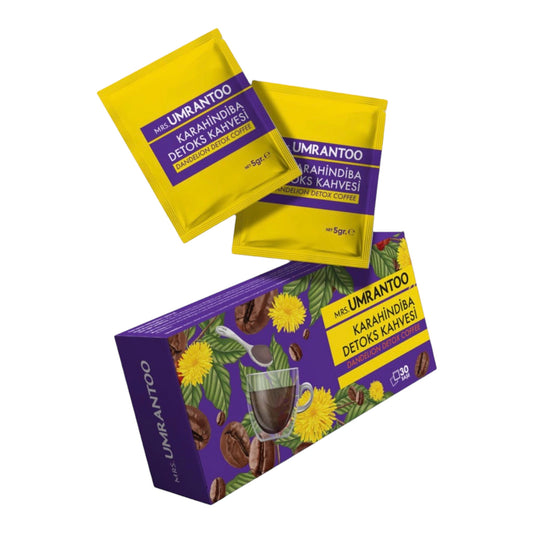Mrs. Umrantoo Karahindiba Kahvesi – Paardenbloem Koffie met Collageen & L-Carnitine – 30 Sachets – 150 gr