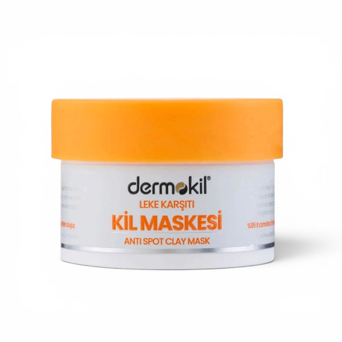 Dermokil Anti Spot Clay Mask 50 ml | Kleimasker met 2% Alpha Arbutin & Vitamine C | Voor een Egalere en Stralendere Huid