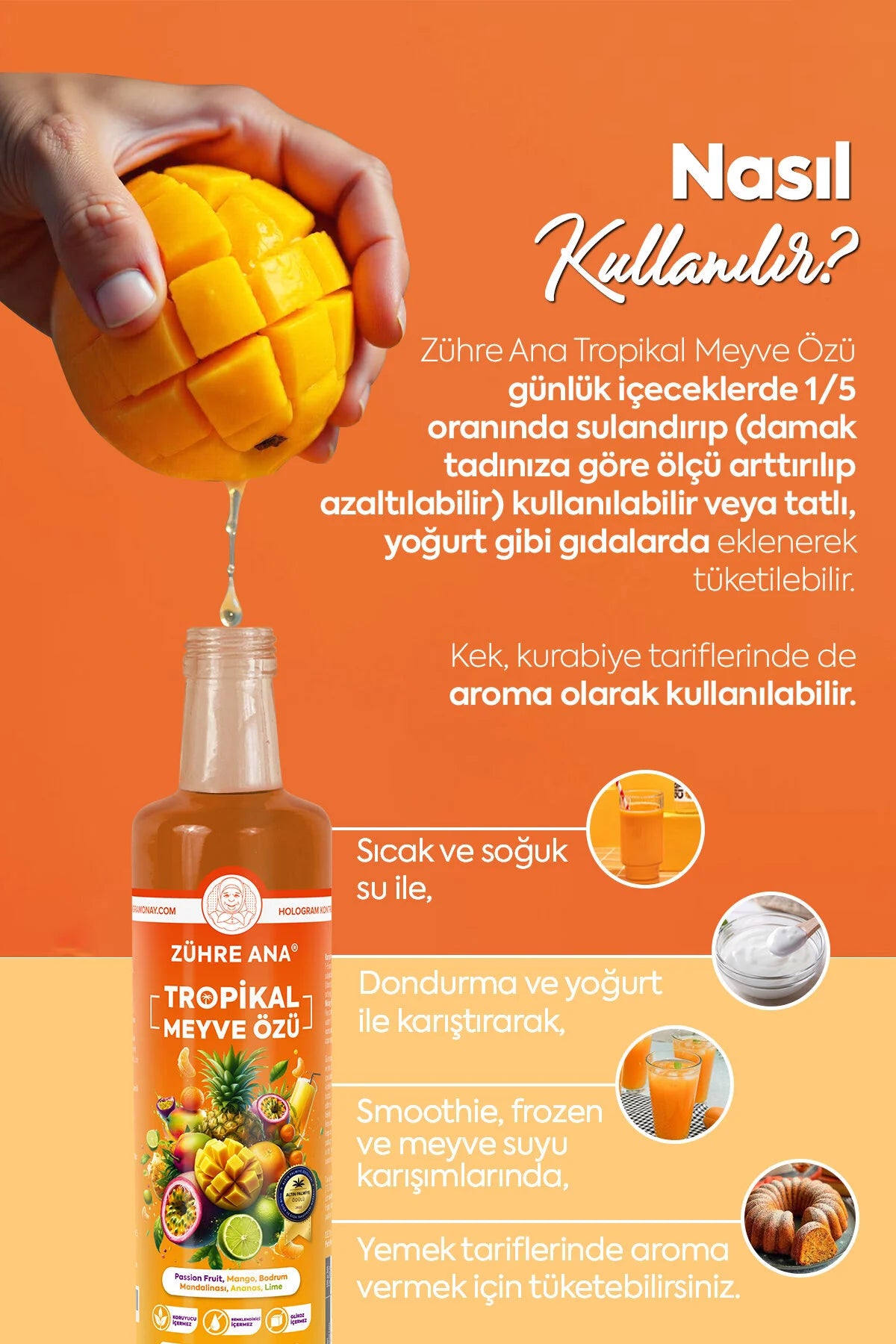 Zühre Ana Tropische Vruchtenextract 700 ml