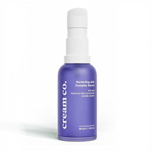 Cream Co. Perfecting AHA Complex Serum – 10% AHA met Multi-Fruit AHA & Centella Asiatica – Exfoliërend Gezichtsserum – 30 ml