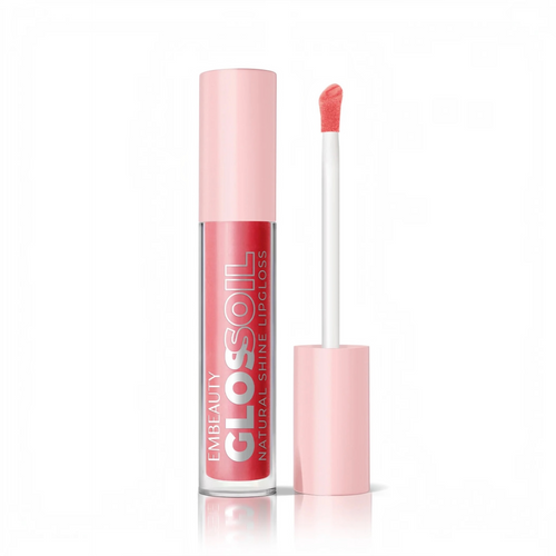 Embeauty Gloss Oil Lip Gloss 03 Berry Bloom – Natural Shine – Rode Glanzende Lipgloss