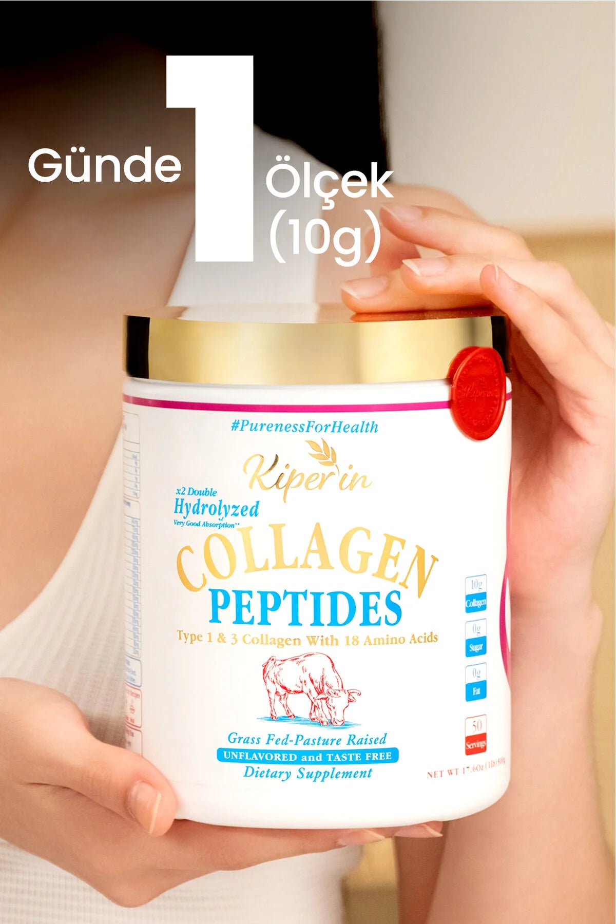 Kiperin Collagen Peptides-500gr