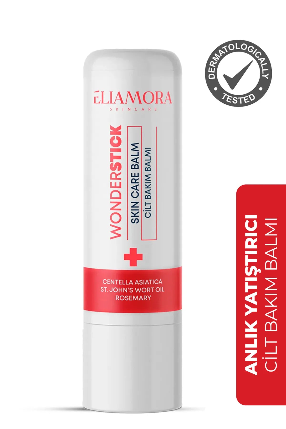 Eliamora Wonderstick Skin Care Balm - Huidverzorgingsbalsem voor wonden - snijwonden - brandwonden - insectenbeten - andere huidaandoeningen - Geschikt voor kinderen & volwassenen - Centella Asiatica - Sint-Janskruidolie - Rozamarijn - 5 gr