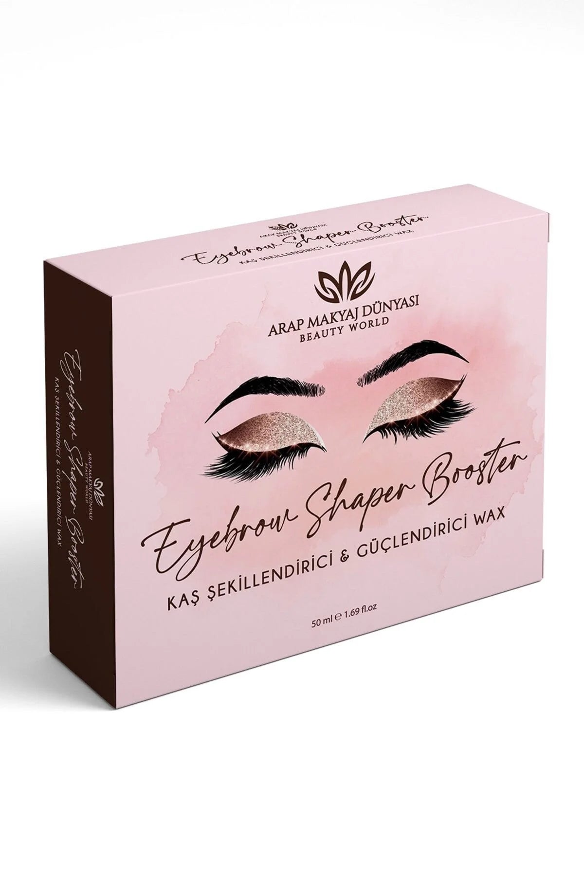 Arap Makyaj Dünyası Eyebrow Shaper Booster Wax 50 ml | Transparante Wenkbrauw Styling Wax | Langdurige Fixatie