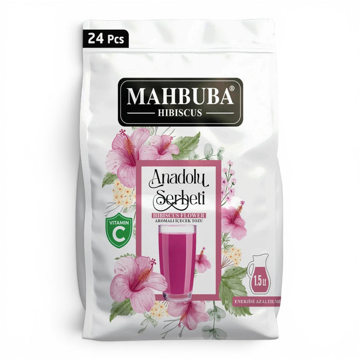 Mahbuba Hibiscus Anadolu Şerbeti – Hibiscus Drinkpoeder 24 Sachets